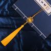 Full Bloom Round Moon Tassel DIY Handmade Hanfu Bag Pendant Cheongsam Ornament