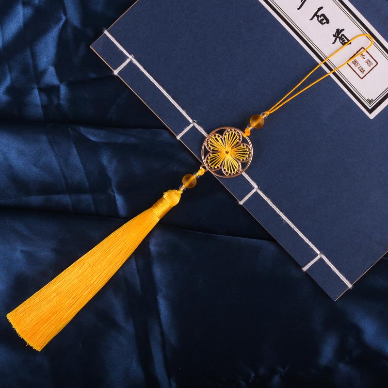 Full Bloom Round Moon Tassel DIY Handmade Hanfu Bag Pendant Cheongsam Ornament