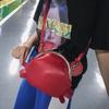 Ins Korean Crab Design Shoulder Bag Women PU Leather Whimsical Crossbody Bags Ladies Fashion Casual Animal Summer Beach Bag 2025