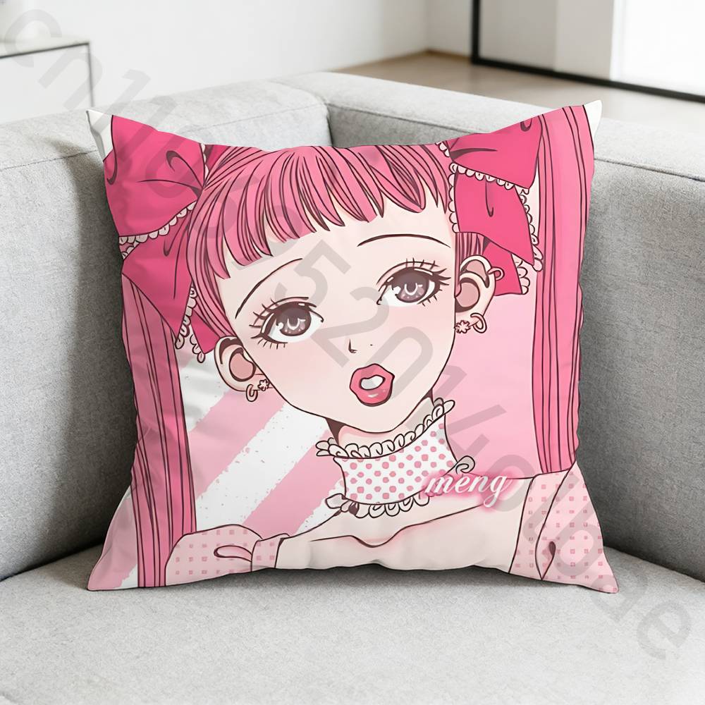 Miwako PParadise KKiss Pillowcase Casual Style Decoration Suitable for Home Decoration Excluding Pillow Core
