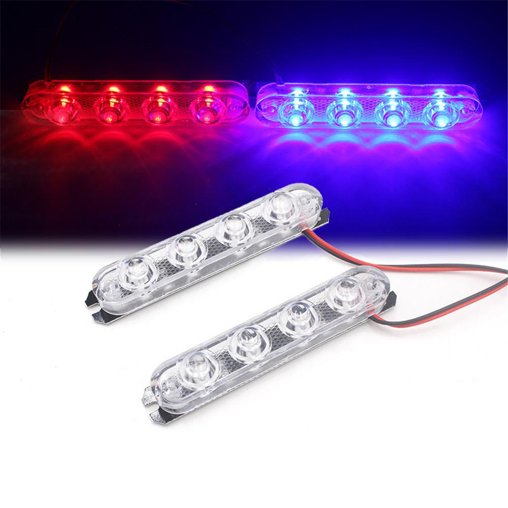 Car Parking Signal Light Police Lights Emergency Warning Light Strobe Lights Flasher LED Auto Flash Stroboscopes Strobe Light