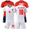 2026 World Cup England Main and Guest Football Jersey Set Quick-drying Men's New Cross-border Jersey Short-sleeved Jersey Summer