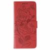For Motorola Moto G56 5G Case Wallet Stand Imprinted Rose Butterfly PU Leather Phone Cover