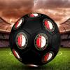 Feyenoord Rotterdam Size 5 Soccer Ball, Machine-Stitched PVC, Durable & High Bounce, All Ages Fit, Fan Merchandise, Matches & Outdoor Use.