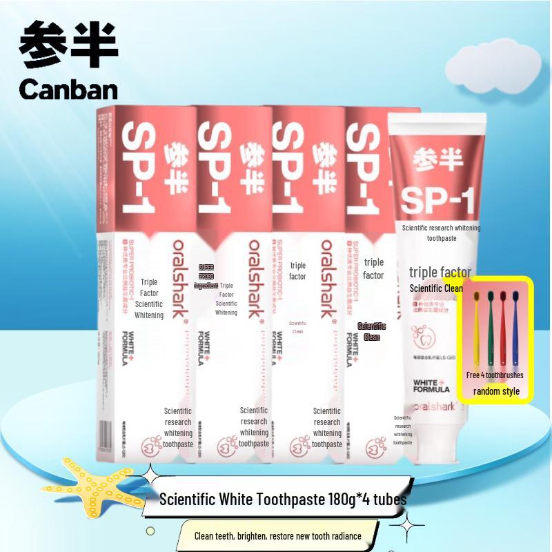 Canspan SP-1 High Mountain Jasmine Whitening Toothpaste