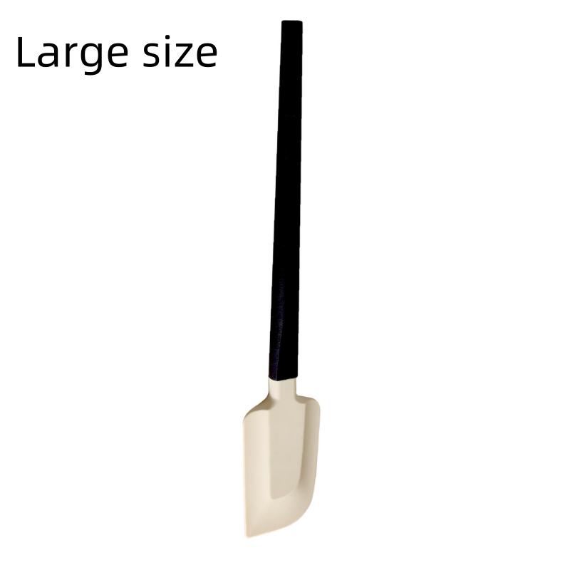 White Silicone Cream Spatula Non-stick Pastry Blenders Wood Handle Chocolate Butter Baking Scraper Kitchen Cake Mixer  Kitchenware Set