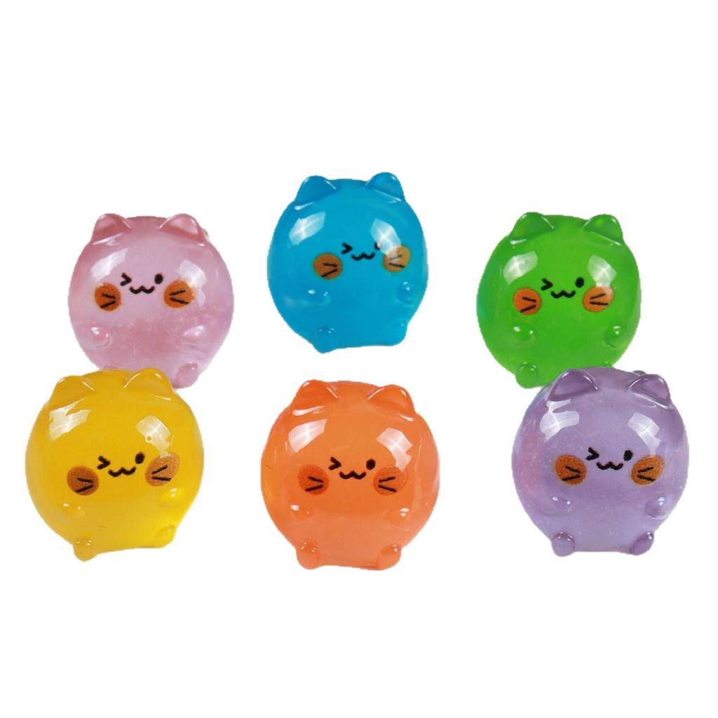 Adorable Luminous Kitten Resin Ornaments for DIY Miniature Gardens