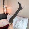 New Women's Knee Boots European and American Large Size Boots Pointed High Heel Zipper Thin Heel Knee Elastic Boots Autumn and Winter Women's Boots