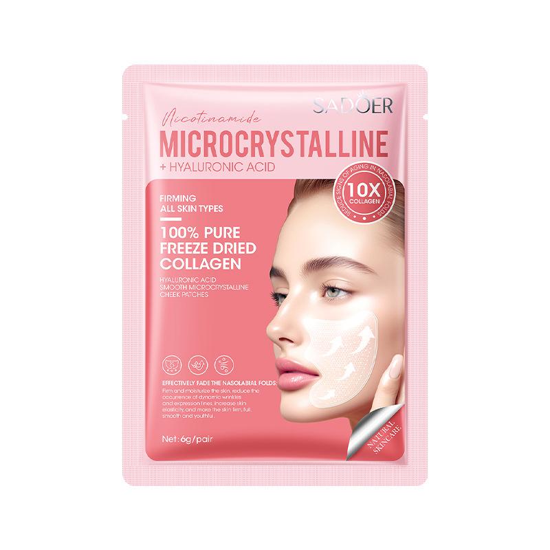 

3pcs Hyaluronic acid microcrystalline nasolabial folds SADOER moisturizing nasolabial folds 3pcs