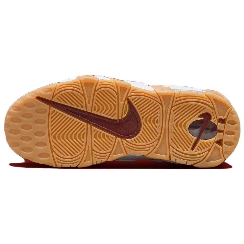 New Nike Air More Uptempo GS 'White Team Red Gum' FJ2846-100