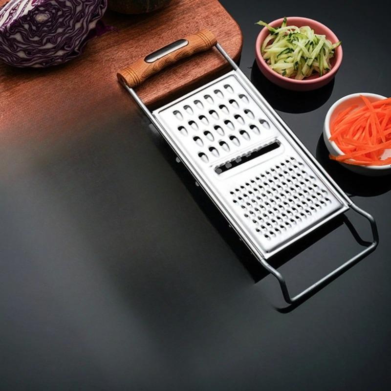 New Multi-Purpose Grater for Fruit Vegetables Stainless Steel Potato Carrot Slicer Peeler Food Crusher Kitchen Gadgets
