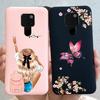 For Huawei Mate 20 6.53" Case Butterfly Luxury Flower Soft Silicone Cover For Huawei Mate20 HMA-L29 Bumper Phone Case Shockproof
