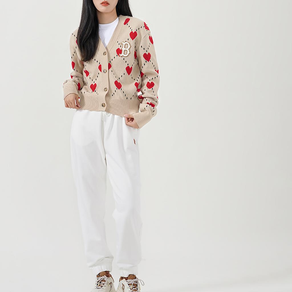 New MLB New York Yankees Knitted Sweatpants Unisex White 3APTB0724-50IVS