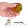 Children Adult Push Bubble  Sensory Toy Key Ring Educational Toy