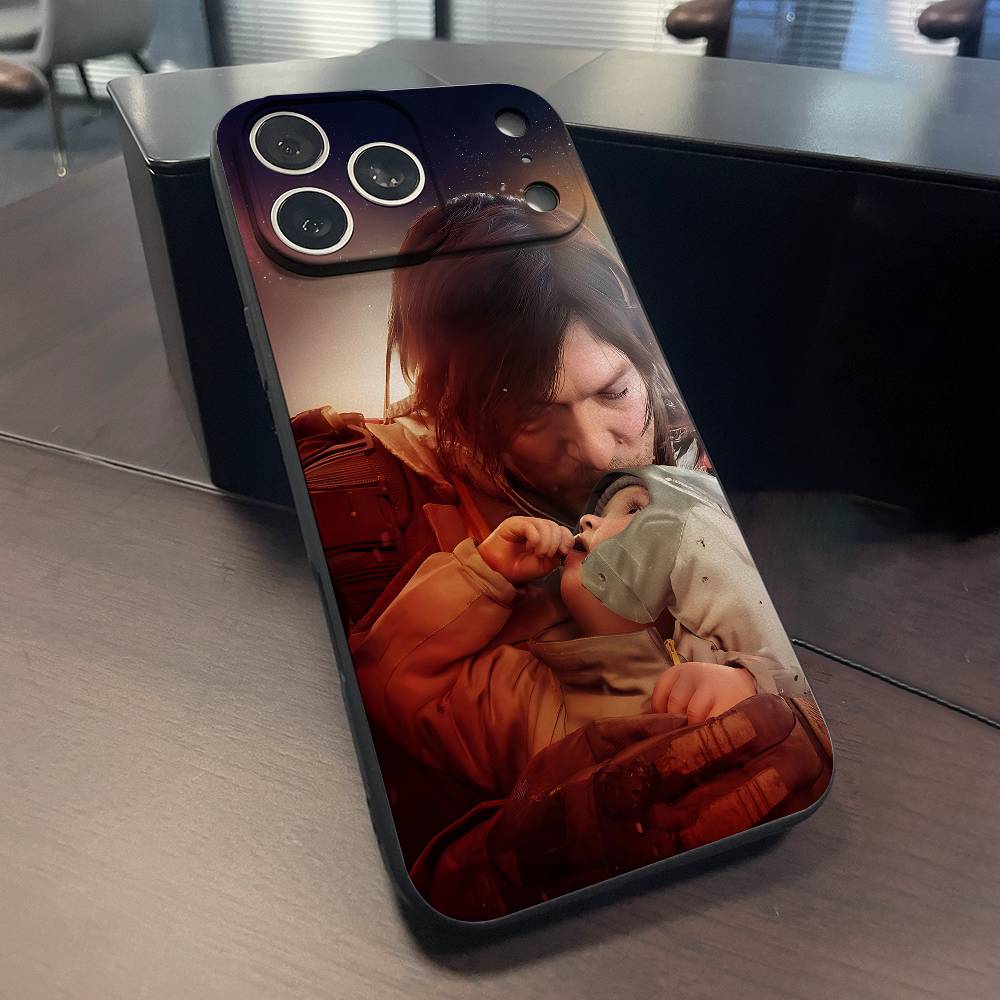 

D-Death S-Stranding Phone Case For iPhone 13,16,12,14,15,11,17,Pro,Max,Plus,E,Air,Mini Shockproof Cover iPhone12PROMAX
