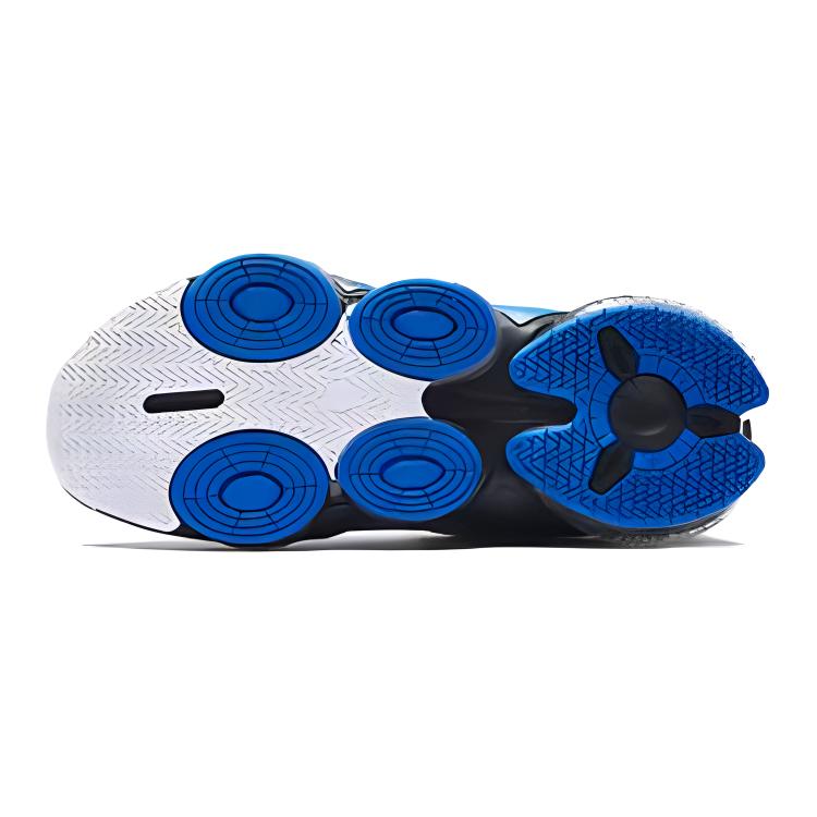 Anta Gyerek UFO 6.0 Kényelmes Alkalmi Fitnesz Teszt Csúszásmentes Kopásálló Alacsonyszárú Futócipő Gyerek Futócipő Ezüst Fekete Kék 312435583-1