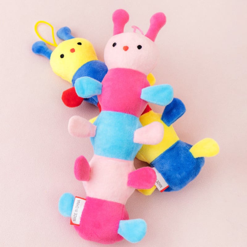 [Animal de compagnie] Jouet couineur chenille