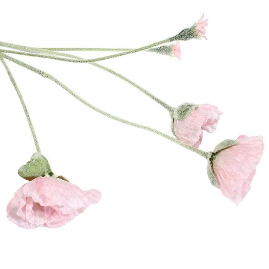 Artificial Flowers Faux Silk Flower Branch with Stems Real Touch Fake Flower Arrangement for Spring Home Kitchen Table Decor