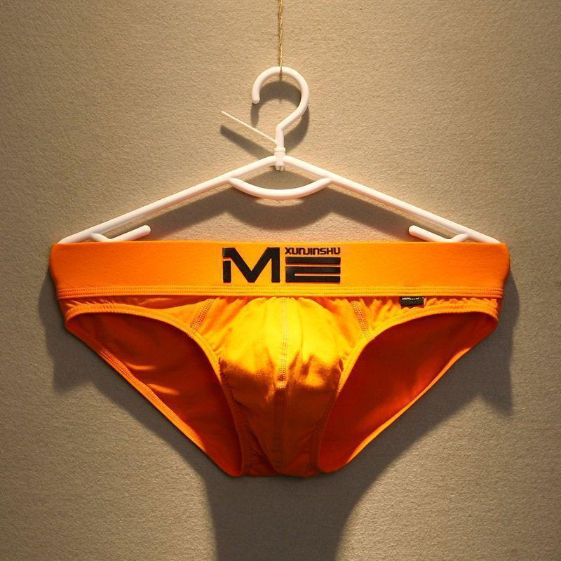 Men's Bikini Briefs Cotton Blend Breathable Underwear Elastic Waistband Comfortable Low-Rise for Daily & Gym