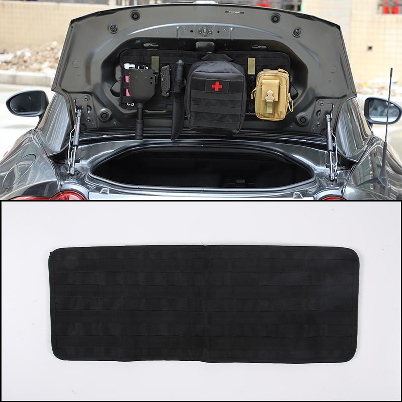 Tailgate Door Storage Bag Multifunctional Tool Pocket Parts Organizer Accessories Fit for Mazda MX-5/Fiat 124/Abarth 124 2016+