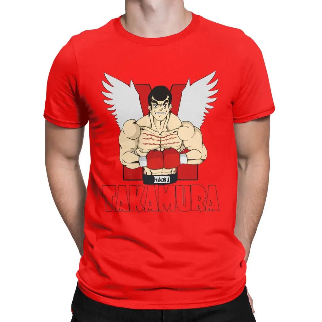 Men's Mamoru Takamura Hajime No Ippo KBG T Shirt 100% Cotton Clothes Awesome Short Sleeve O Neck Tee Shirt Gift Idea T-Shirts