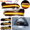 1Pair Dynamic Rearview Mirror Blinker Turn Signal LED Light For Skoda Kodiaq 2016 2017 2018