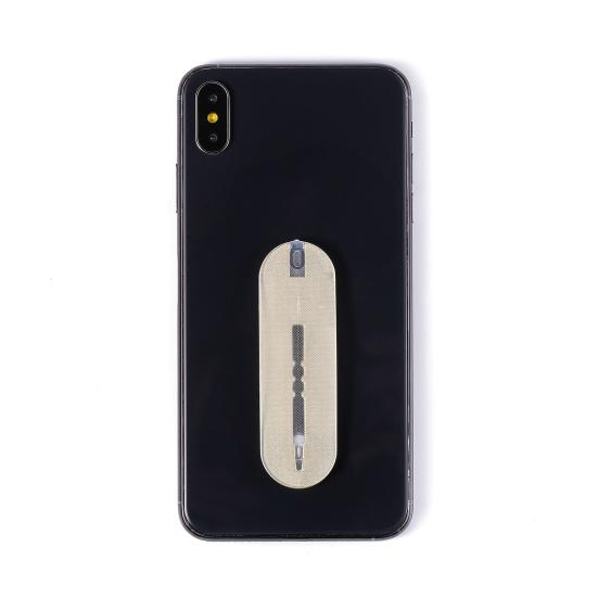 Universal Multiband U Phone Grip Stand Shape Mobile Finger Ring Holder with Back