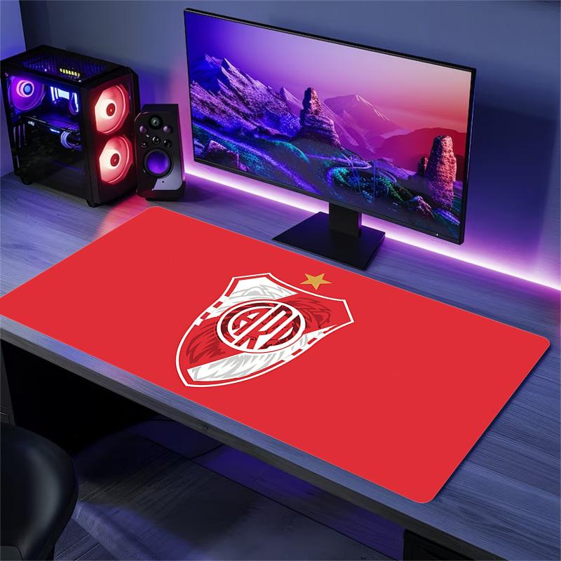 River Plate CARP Print Cushion Non-slip Laptop Tablet Big Mousepad XXL Mat Mini PC Playmat With Lock Edge