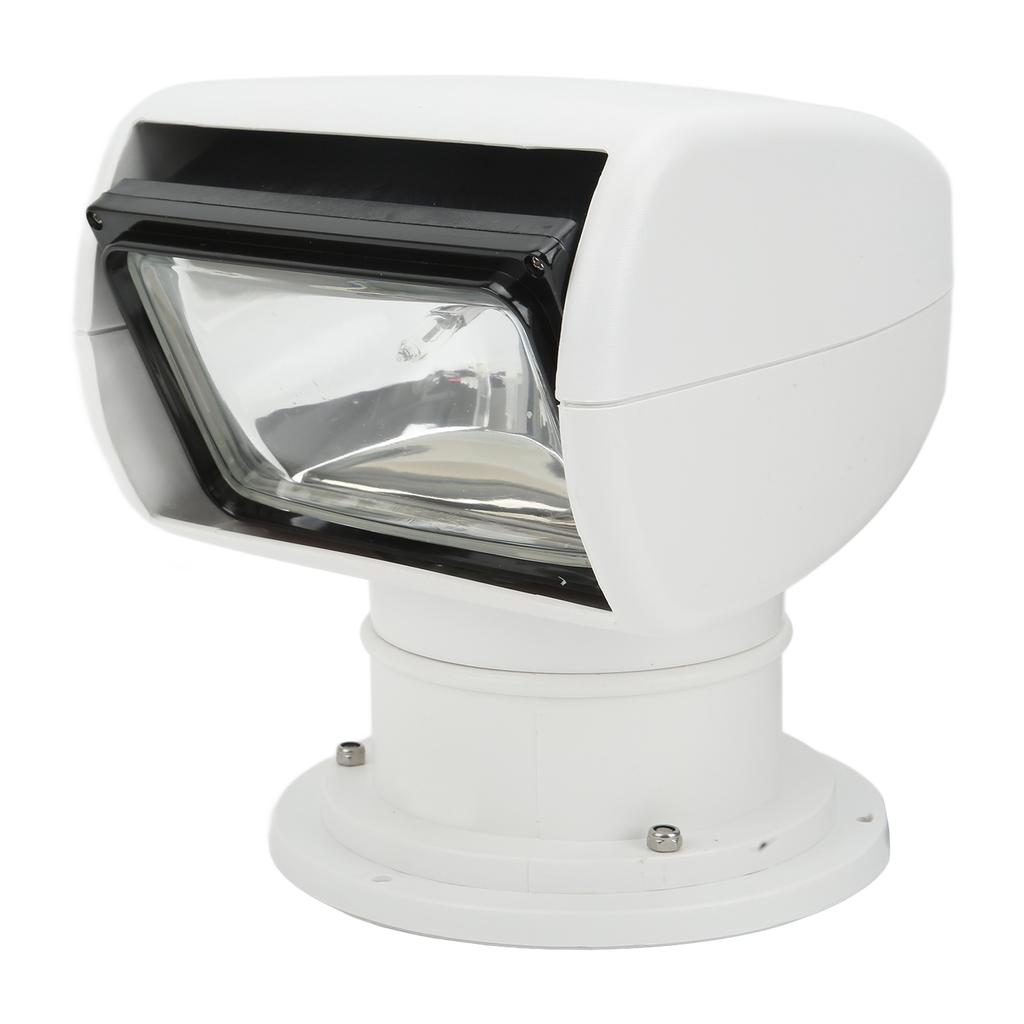 Remote Control Searchlight 360 Degree Rotating IP67 Waterproof 100W for Yacht Truck Car Marine