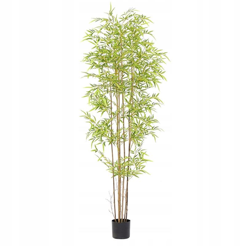 Artificial Bamboo Plant Xxl In A Realistic Pot 180Cm For Home Office