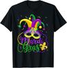 Mardi Gras Shirts For Women Kids Men Beads Mask Feathers Hat T Shirt Men Women