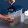 Multifunctional Plastic Rice Bucket Multigrain Container Storage Rice Bucket Kitchen Cereal Multigrain Storage Container