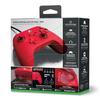 [2 year warranty] powera wired controller xbox series x|s xbox one pc for windows 10/11  official licensed  1519366-01 red double vibration function