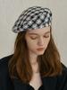 Poejidam [La Valse] Tweed Beret_Black Check