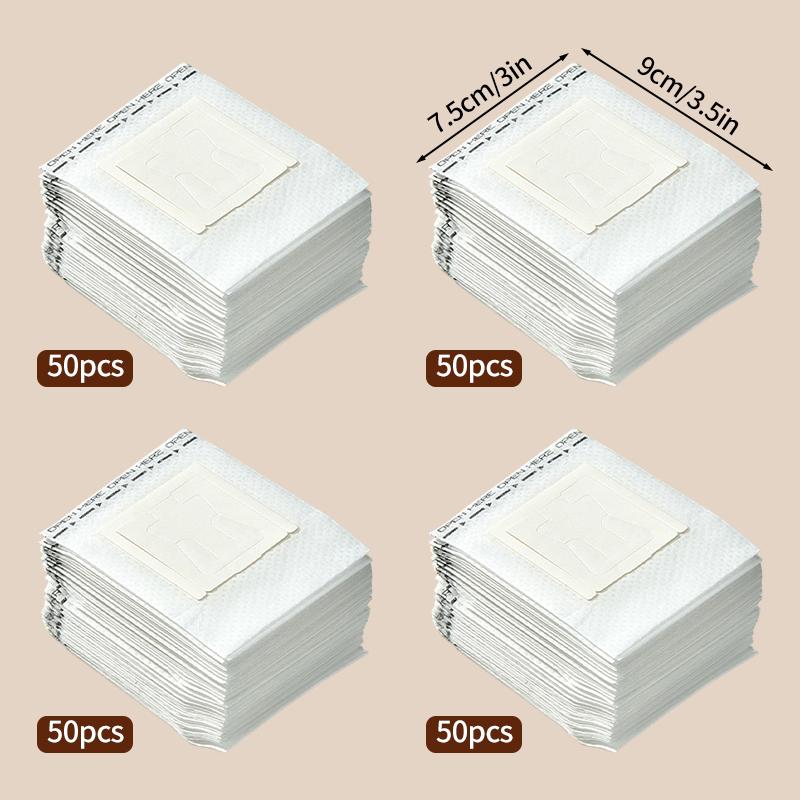 50PCS Coffee Filter Bags Disposable Non-woven Drip Coffee Bag Portafilter Hanging Ear Espresso Coffee Accessories Tea Tool