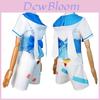 Conjunto de Cosplay de Nito Nazuna de Ensemble Stars con Tejido de Poliéster para Fiesta Temática de Halloween Disfraz