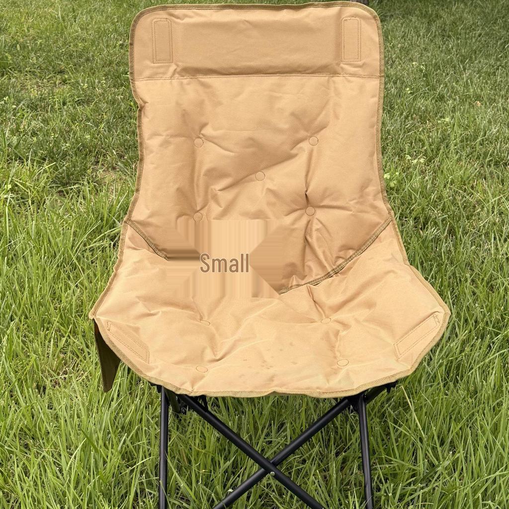 Portable Outdoor Cotton-Padded Folding Chair - Ideal for Art Students, Sketching, Camping, or Field Use