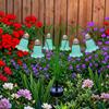 Solar Bluebell Flower Ground Plug Light, Waterproof Outdoor LED Garden Landscape Decorative Lamp, Yard Ambient Lighting