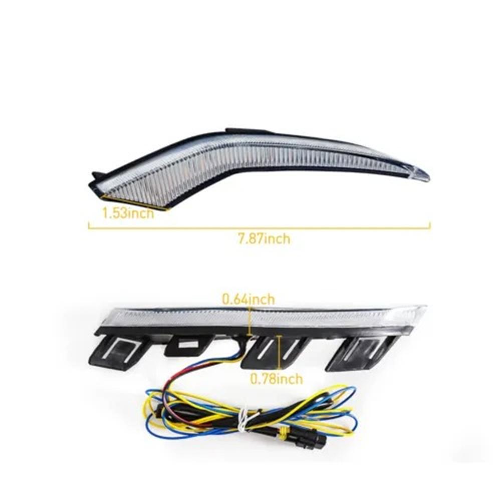 1 Pair LED Daytime Running Light DRL For Corolla L/LE/XLE Hybrid Levin 2020-2022