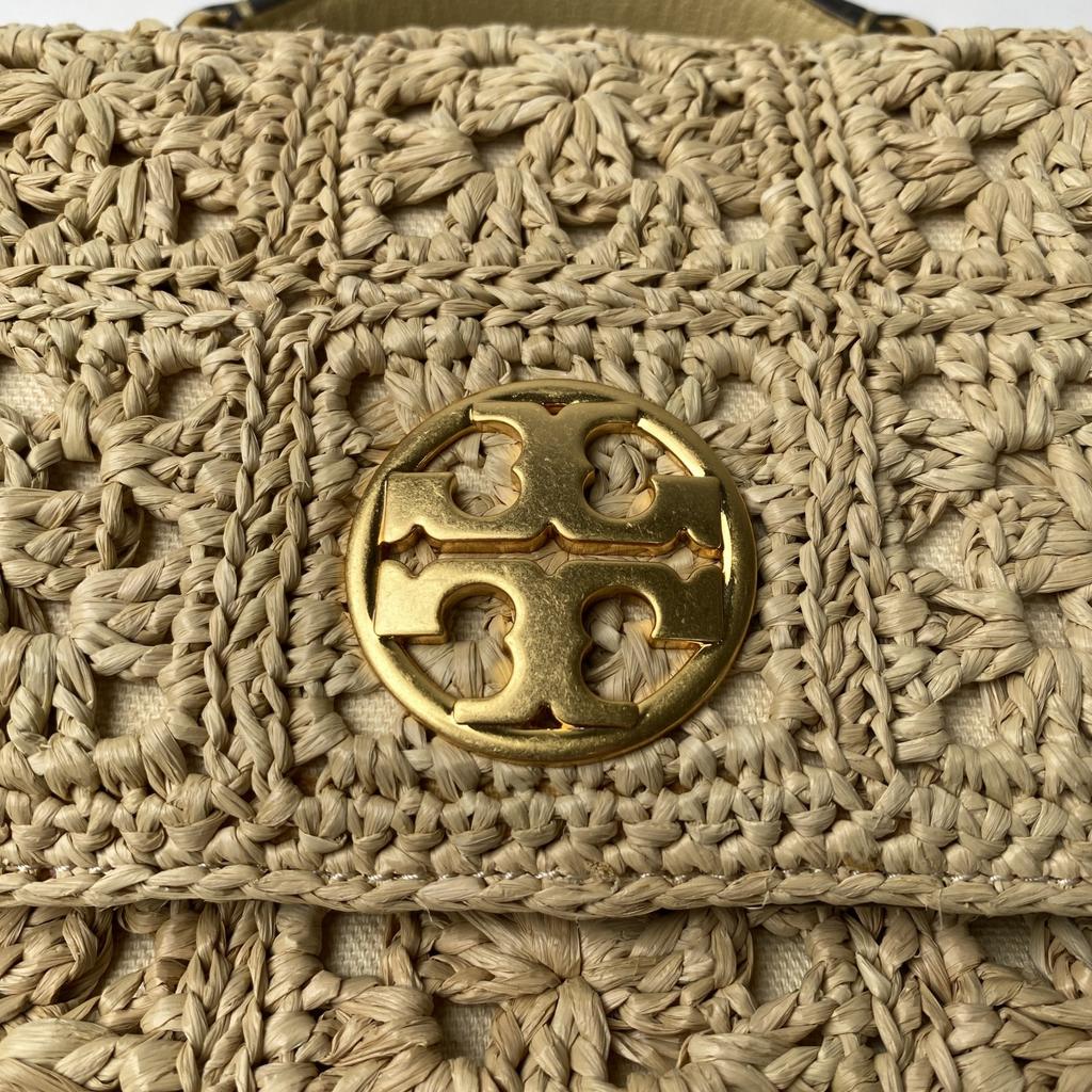 Used Tory BurchShoulder Bag Beige Raffia Women