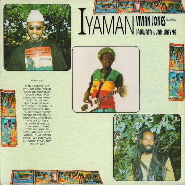

LP Record VIVIAN JONES IAUWATA JAH WAYNE Iyaman IHLP007 Imperial House 1994 UK Reggae Ska Dub Used