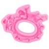 Pink Color DIY Cake Mold 3D Sculpted Pattern Baking Decor Tool Chocolate Mould For Cupcake Topper