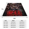 911 Lone Star - Cellula Blanket Breathable Flannel Sofa Throw Blanket For Home Bedroom Travel Throws Bedspread Quilt