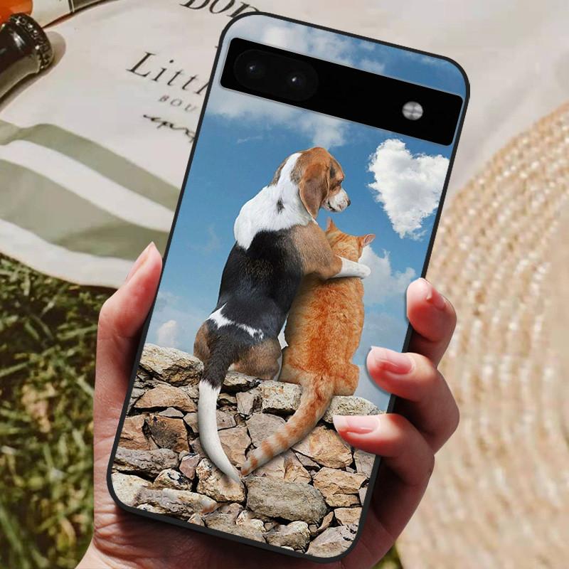 Case for Google Pixel 6a Cove Pixel6 Silicone Soft TPU Phone Covers for Google Pixel 6 Pro Case Pixel6A 5G Protective Funda Capa
