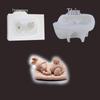 Silicone Angel Baby Mold for Scented Candles, Plaster, Resin, Soap, Baking, and Chocolate