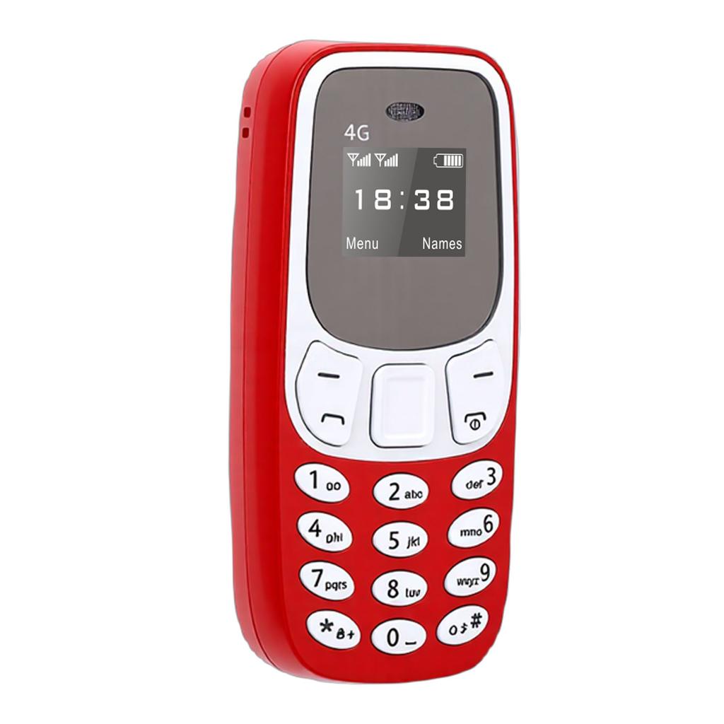 4G LTE Cell Phone Compact Mobile Phone with SOS Key MP3 Call SMS Function Dual SIM Dual Standby