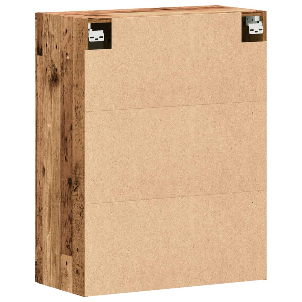 vidaXL Wall Cabinet with Vintage Wood Look 69.5 x 34 x 90 cm Wood Based Material