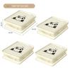 Four-Piece Mesh Storage Bag Set for Bedding and Clothes