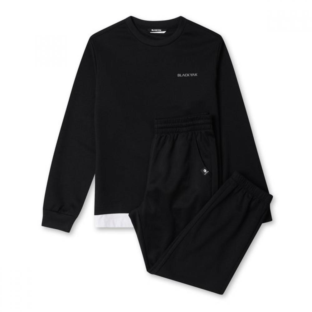 Blackyak Kids Polynet Layered Long Sleeve Sweatshirt + Jogger Pants
