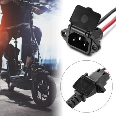 Universal E-bike Battery Charger Electric Vehicle Parts Electric Car Connector Charging Socket